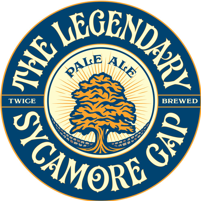 Sycamore Gap beer artwork