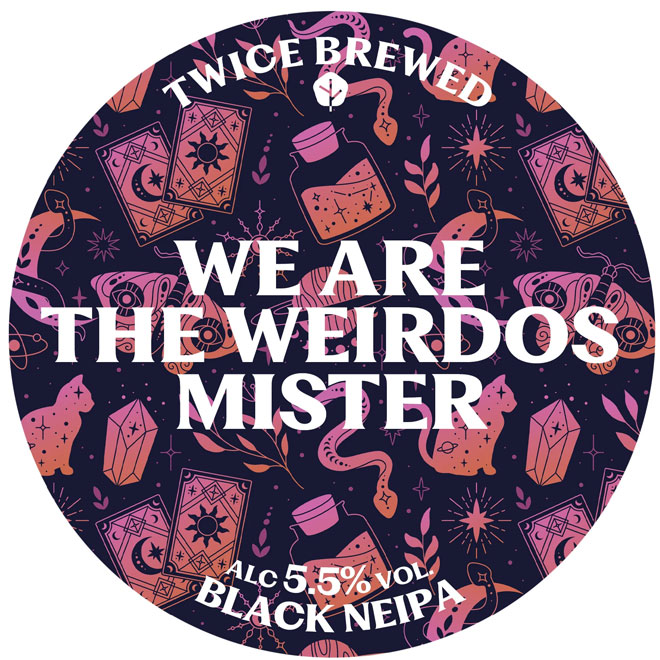 We Are The Weirdos Mister beer artwork