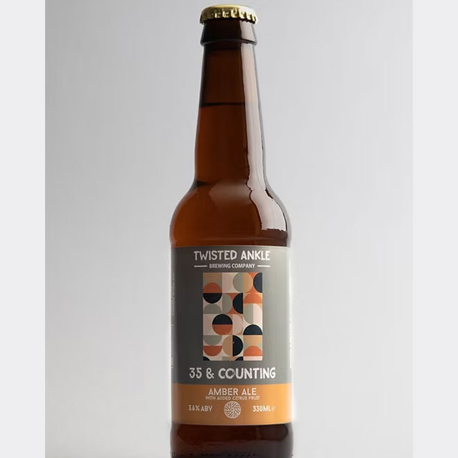 35 And Counting beer artwork