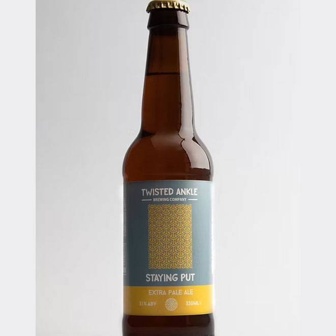Staying Put beer artwork