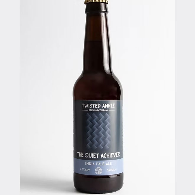 The Quiet Achiever beer artwork