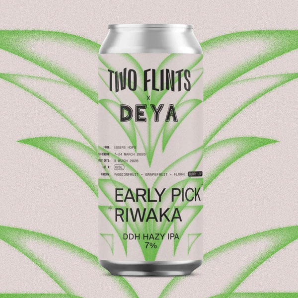Early Pick Riwaka beer artwork