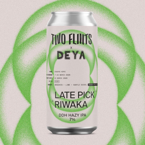 Late Pick Riwaka beer artwork