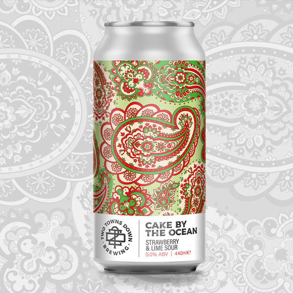 Cake By the Ocean beer artwork
