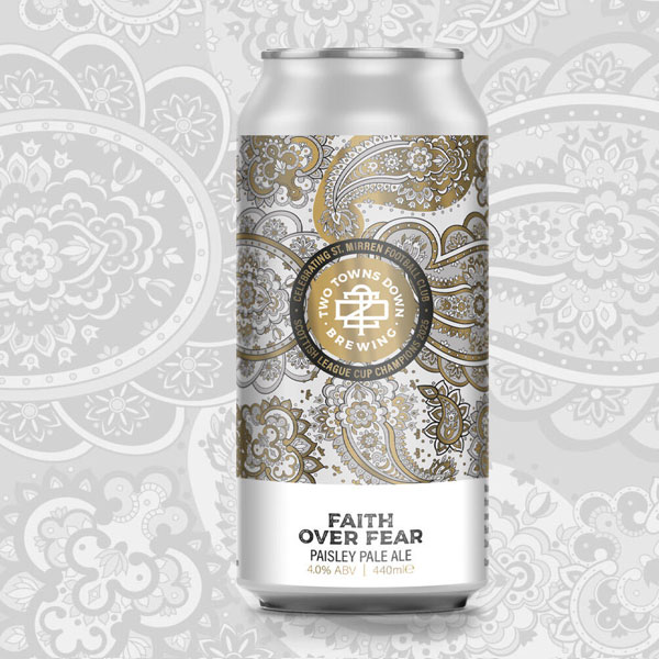 Faith Over Fear beer artwork