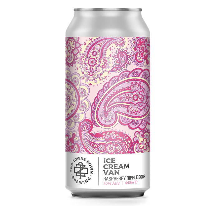 Artwork for Ice Cream Van by Two Towns Down Brewery
