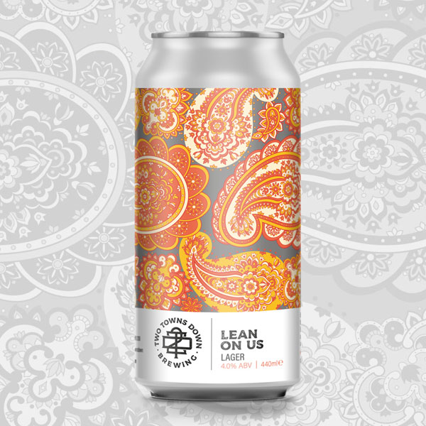 Lean On Us beer artwork