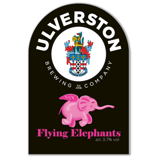Flying Elephant beer artwork