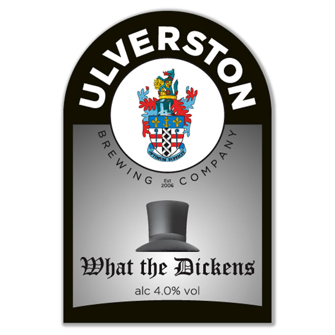 What the Dickens beer artwork