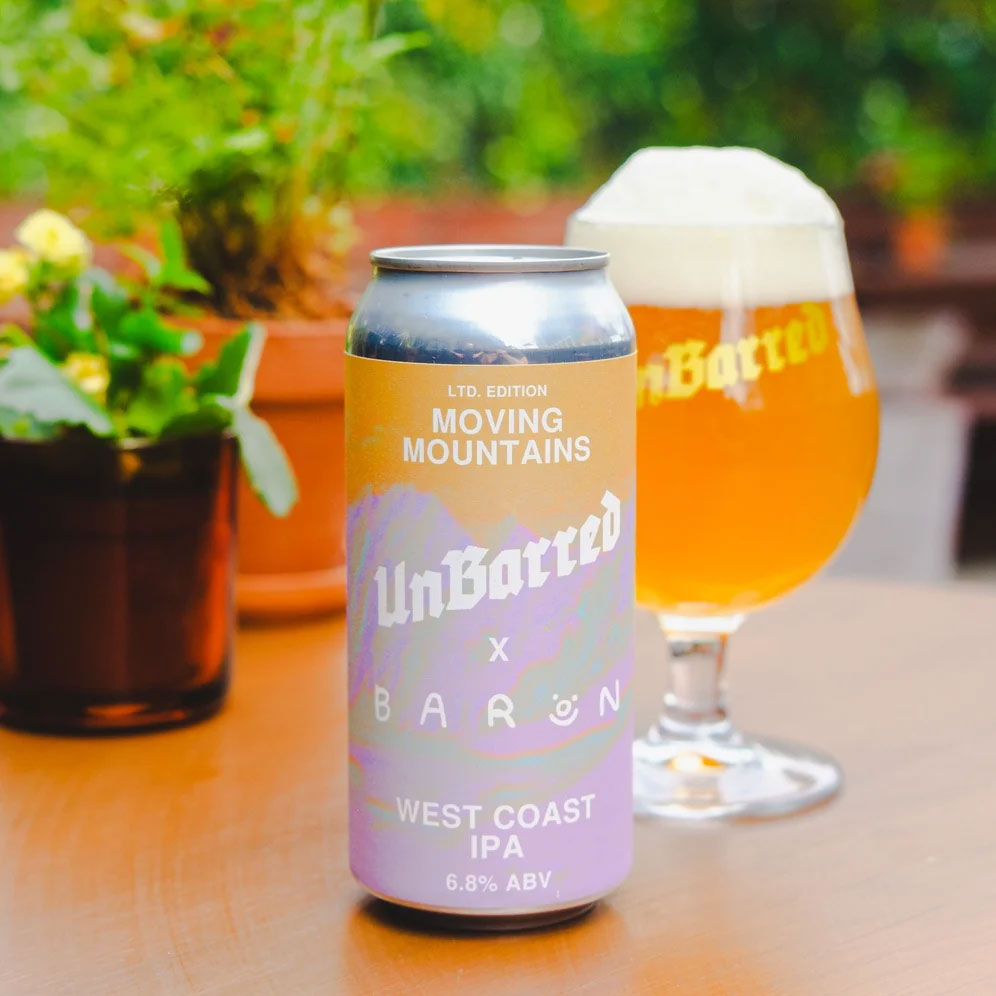 Moving Mountains beer artwork