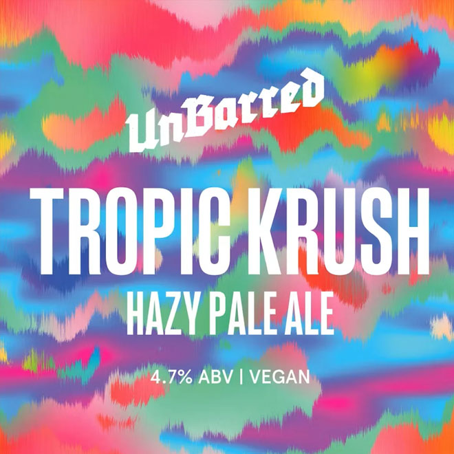 Tropic Krush beer artwork