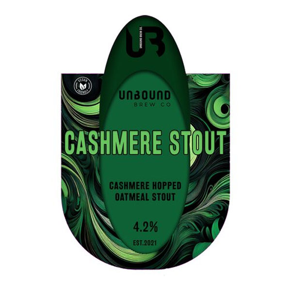 Cashmere Oat Stout beer artwork