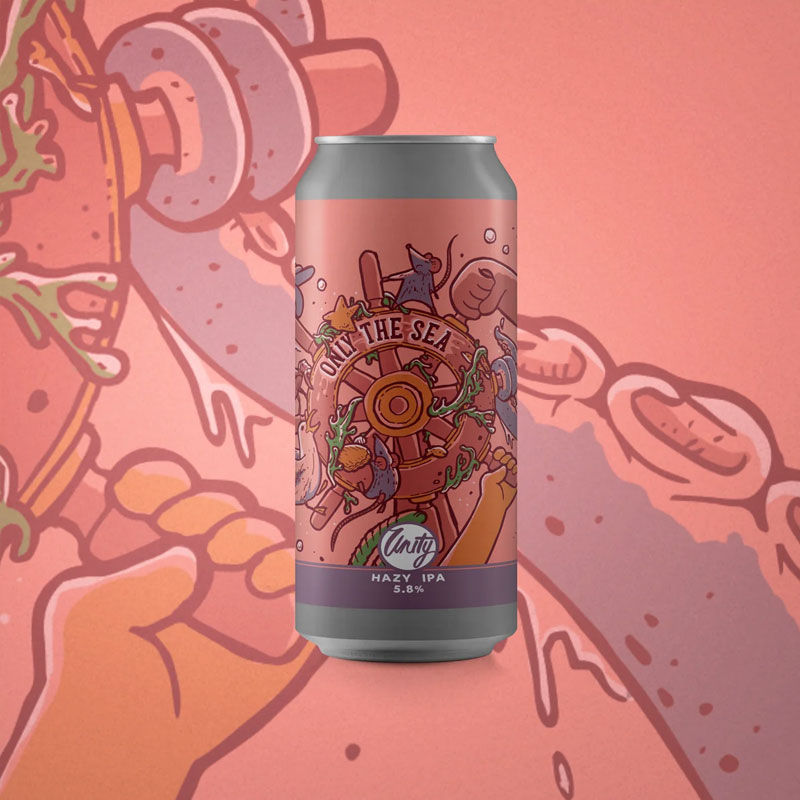 Only The Sea beer artwork