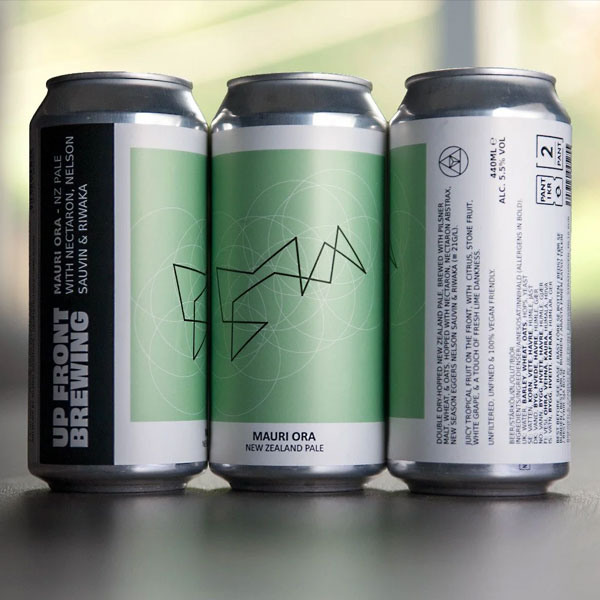 Mauri Ora beer artwork