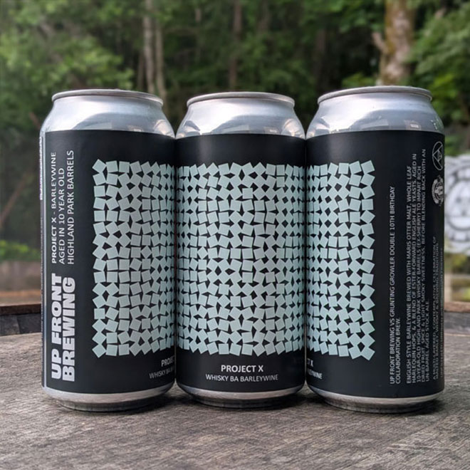 Project X beer artwork