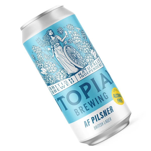 AF Pilsner beer artwork