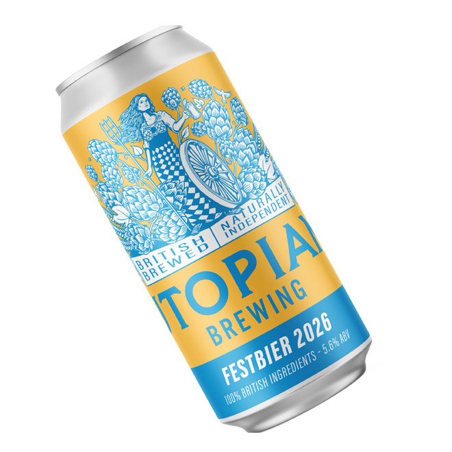 Artwork for Festbier 2026 by Utopian Brewing