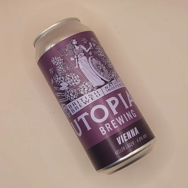 Artwork for Vienna Keller Lager by Utopian Brewing
