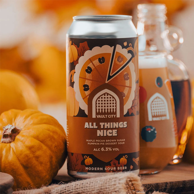 All Things Nice beer artwork