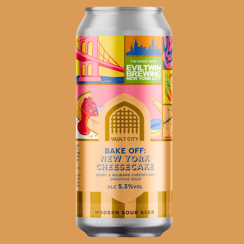 Bake Off: NY Cheesecake beer artwork