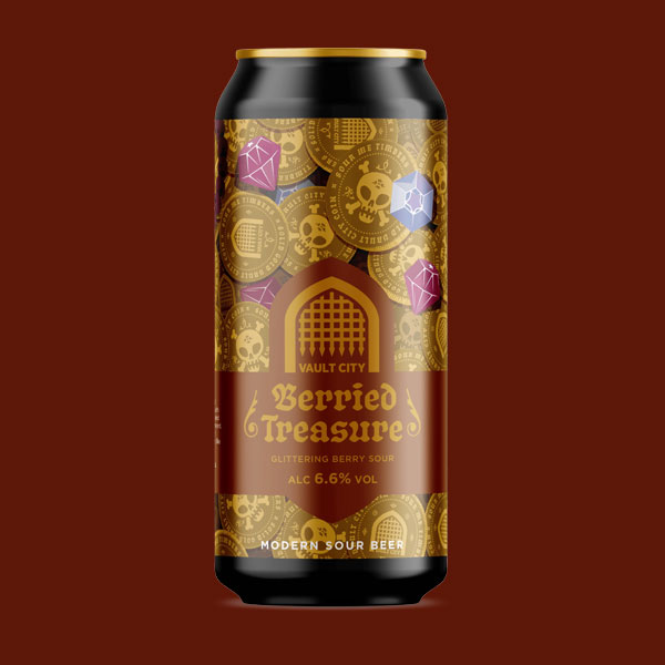 Berried Treasure beer artwork