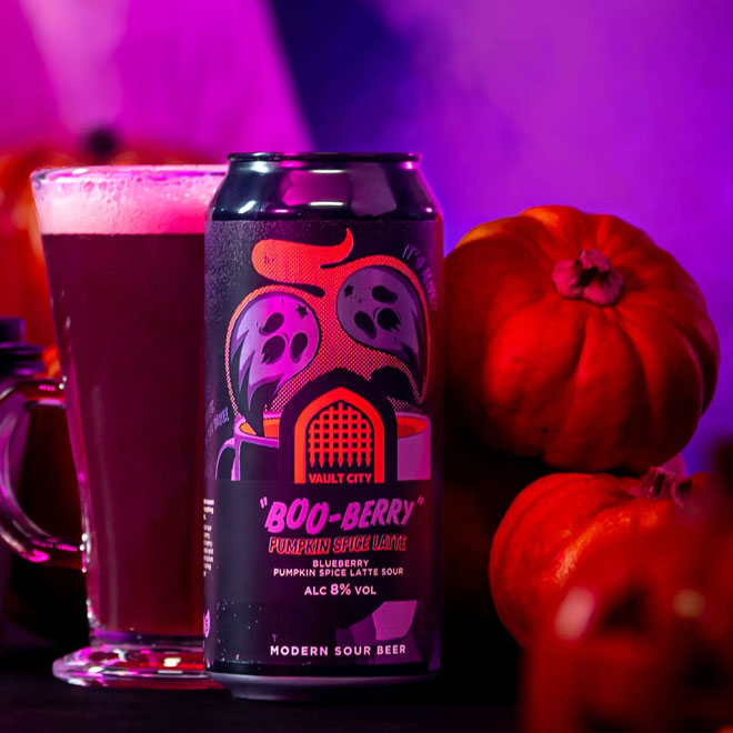 Boo-Berry Pumpkin Spice Latte beer artwork