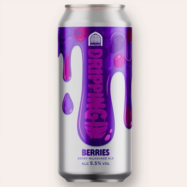 Dripping In Berries beer artwork