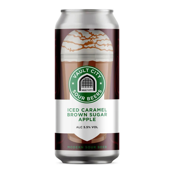 Iced Caramel Brown Sugar Apple beer artwork
