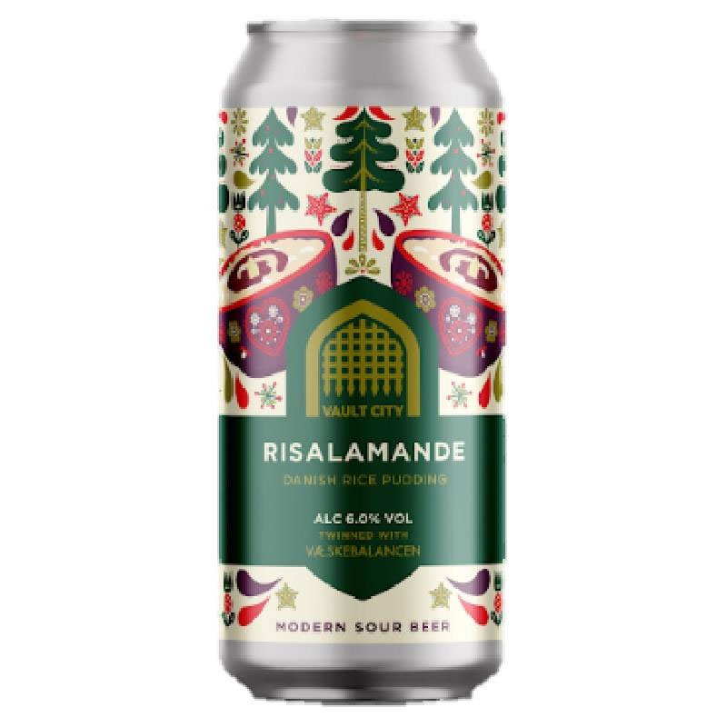 Risalamande beer artwork