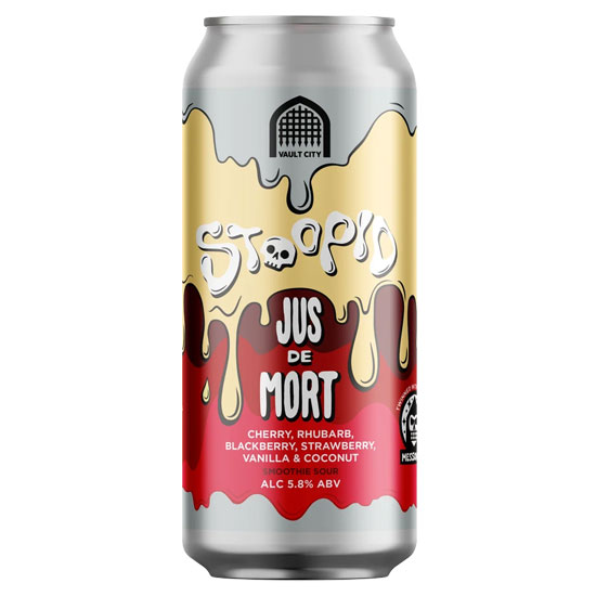 Stoopid Jus de Mort beer artwork