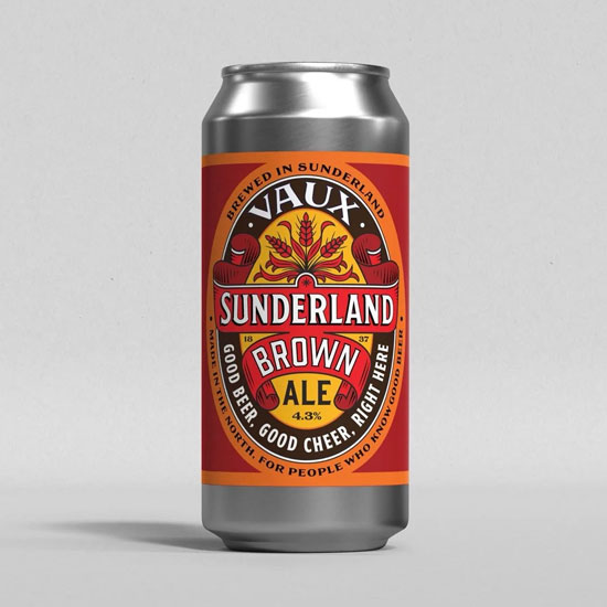 Artwork for Sunderland Brown Ale by Vaux