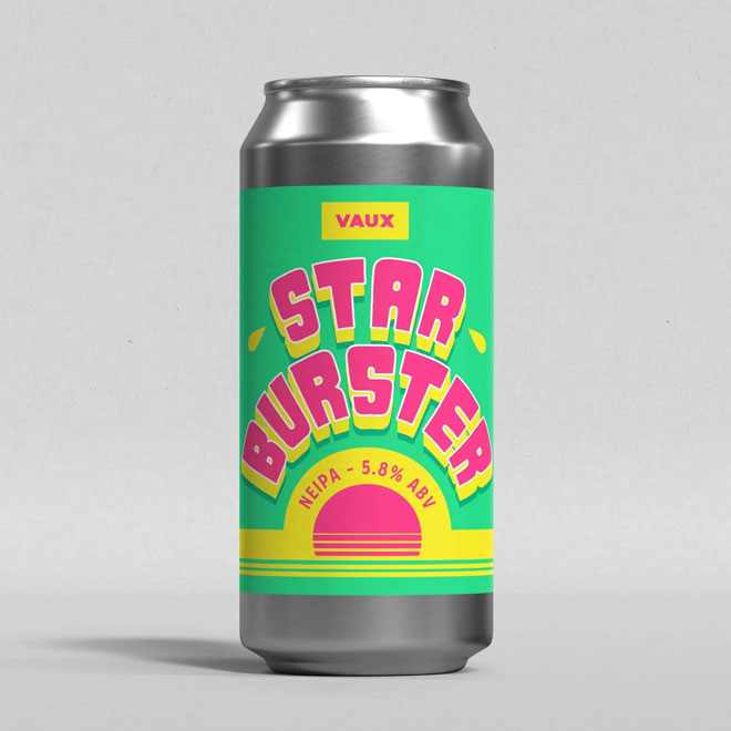 Starburster beer artwork
