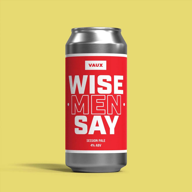 Wise Men Say beer artwork