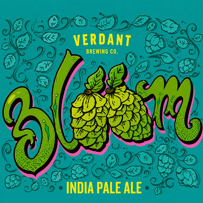 Bloom beer artwork