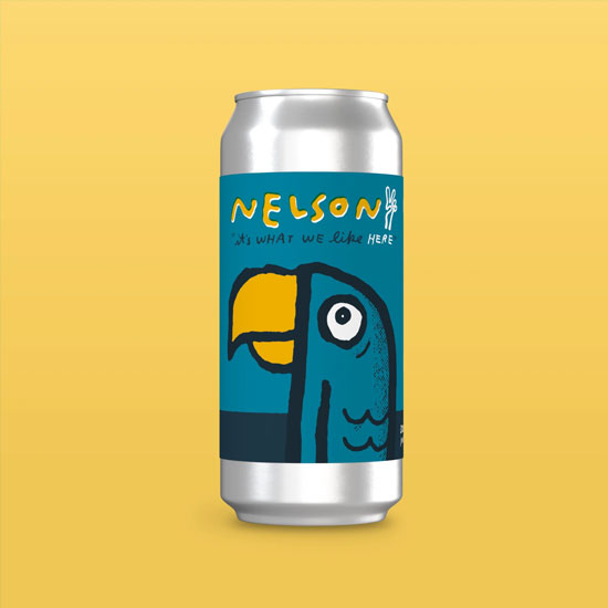 Artwork for Nelson!!! It's What We Like Here by Verdant Brewing Co