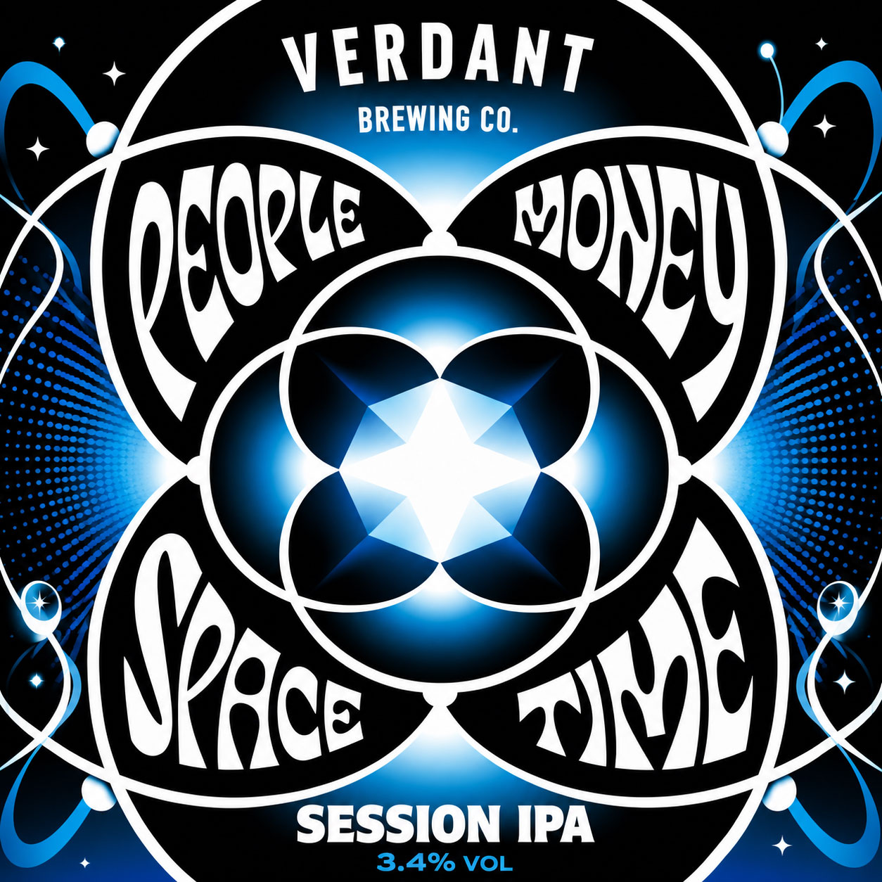 People Money Space Time beer artwork