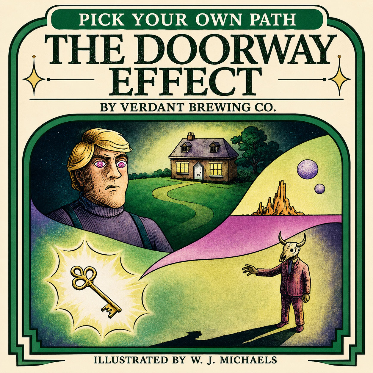 The Doorway Effect beer artwork