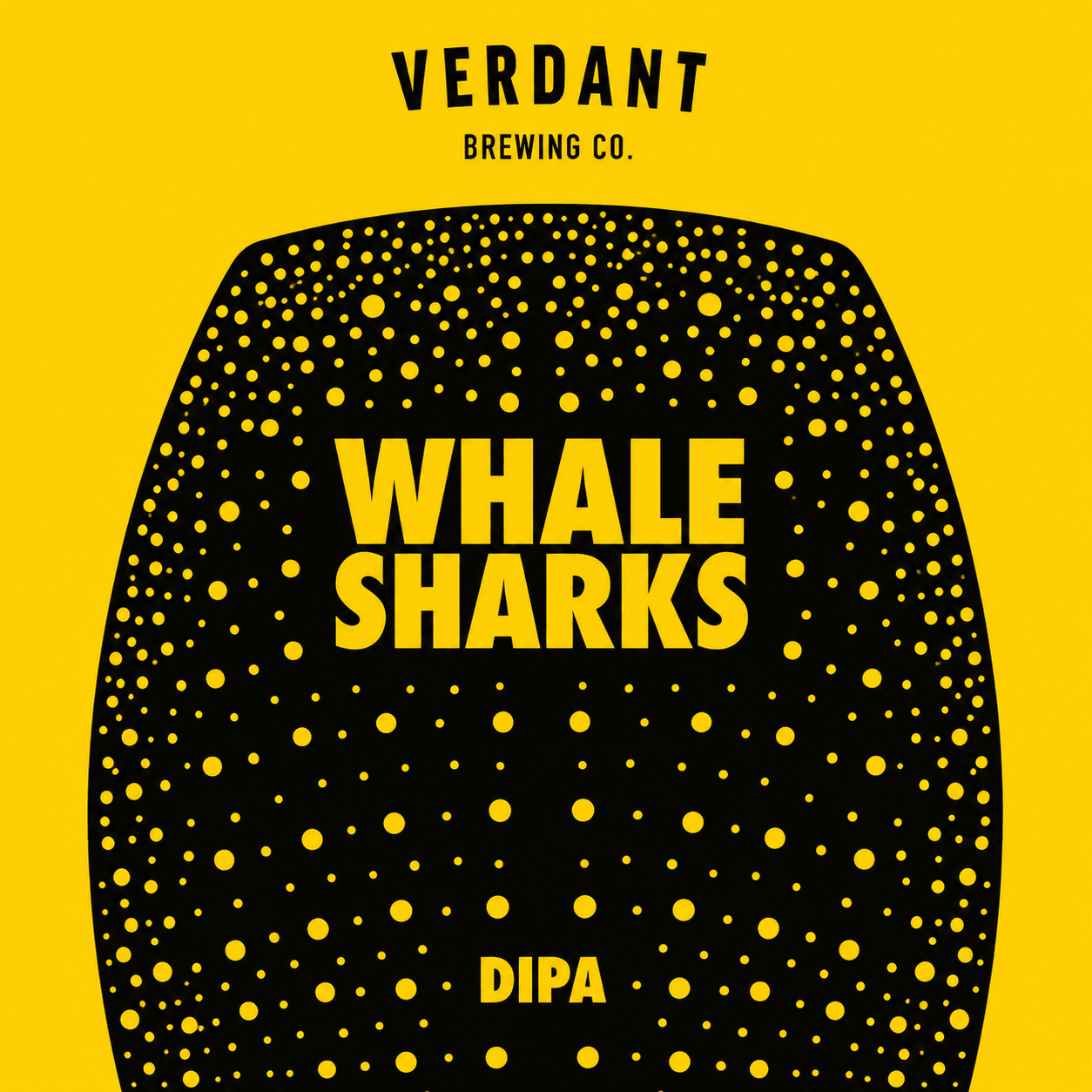 Whale Sharks beer artwork