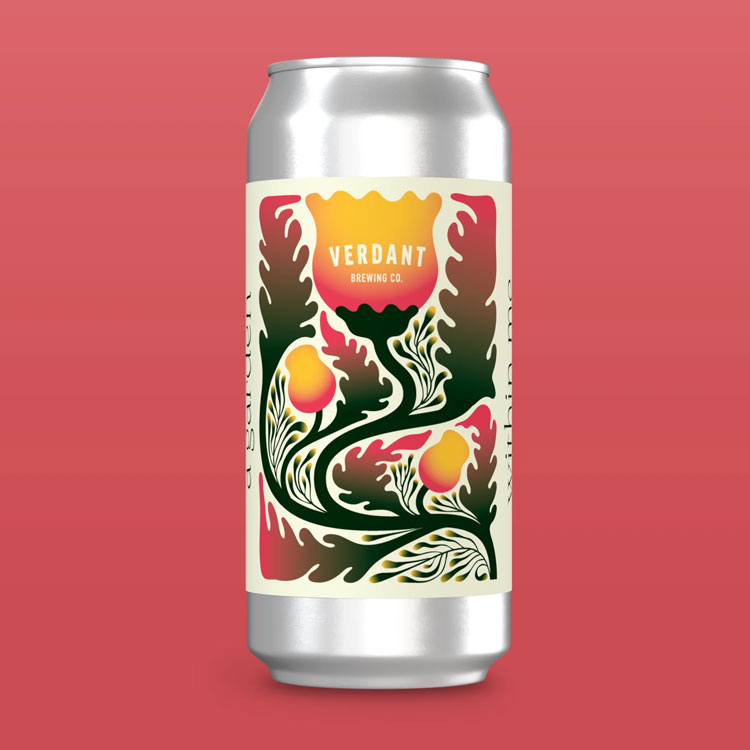 There Is A Garden Within Me beer artwork