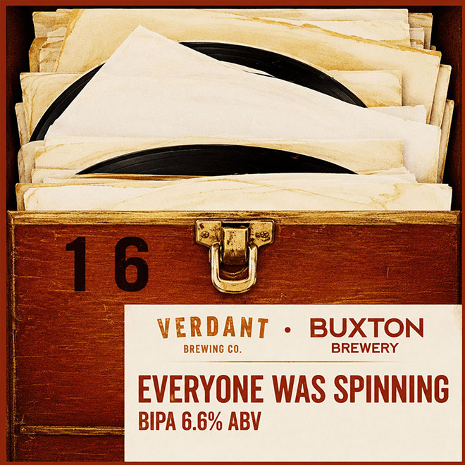 Everyone Was Spinning beer artwork