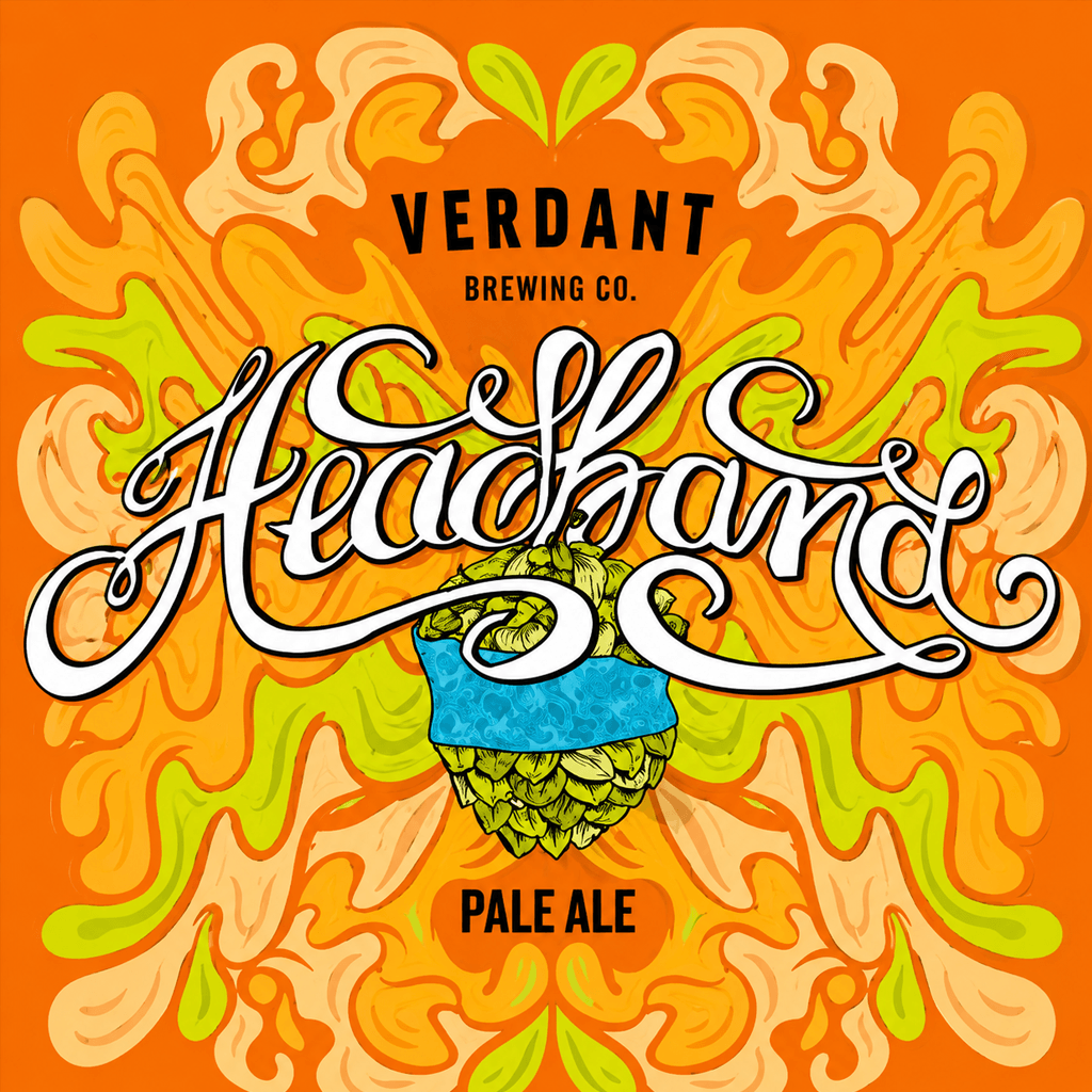 Headband beer artwork