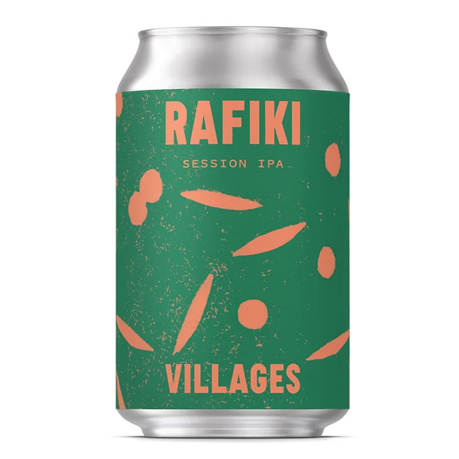 RAFIKI beer artwork