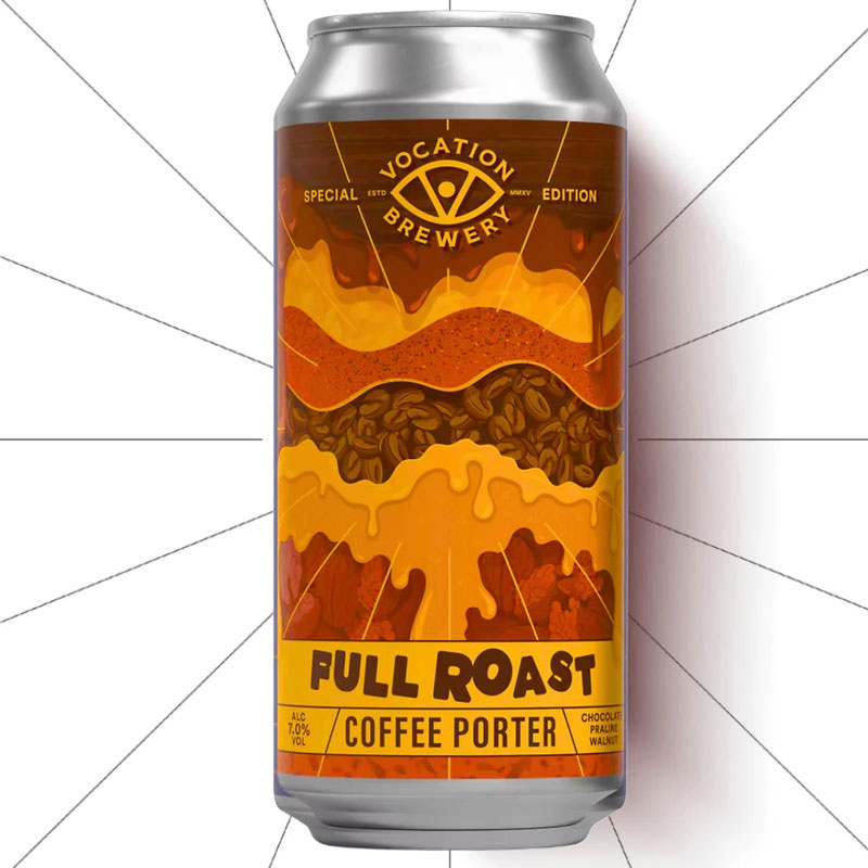 Full Roast beer artwork