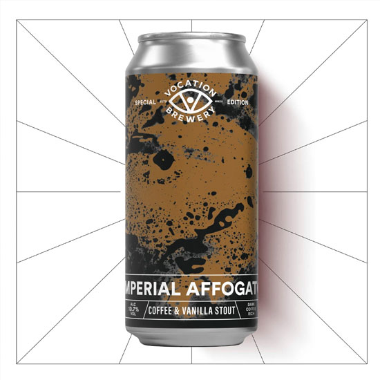 Imperial Affogato beer artwork