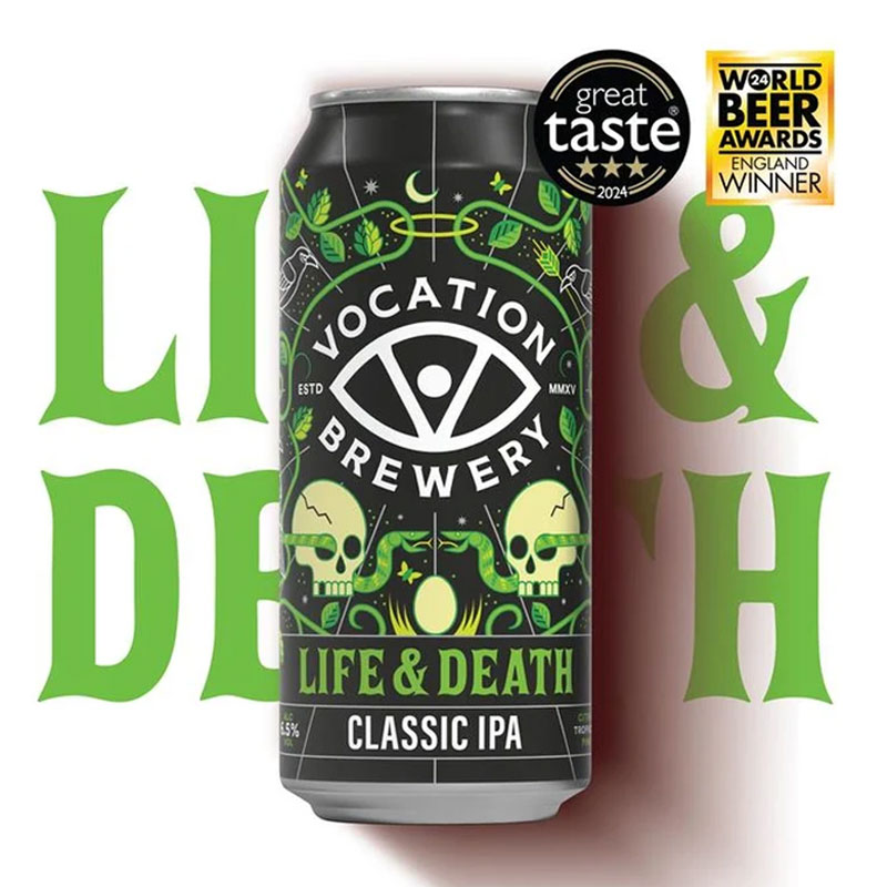 Life & Death beer artwork