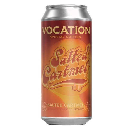 Sticky Toffee Pudding beer artwork