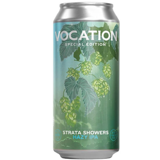 Strata Showers beer artwork