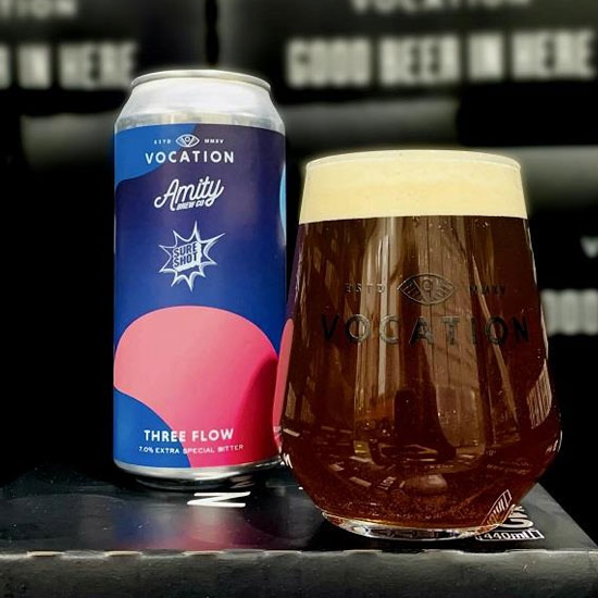 Artwork for Three Flow ESB by Vocation Brewery