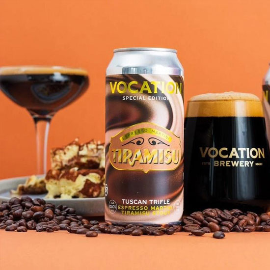 Trifle Tiramisu beer artwork