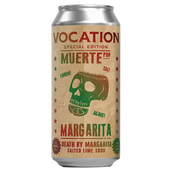 Death By Margarita beer artwork